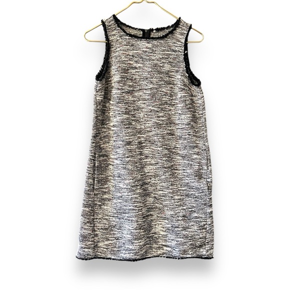 Loft Tweed Shift Sleeveless Dress - Picture 2 of 3